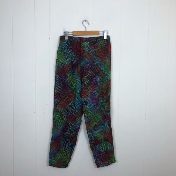 Winter Sun Colourful Bohemian Pants Sz S - Picture 7 of 11